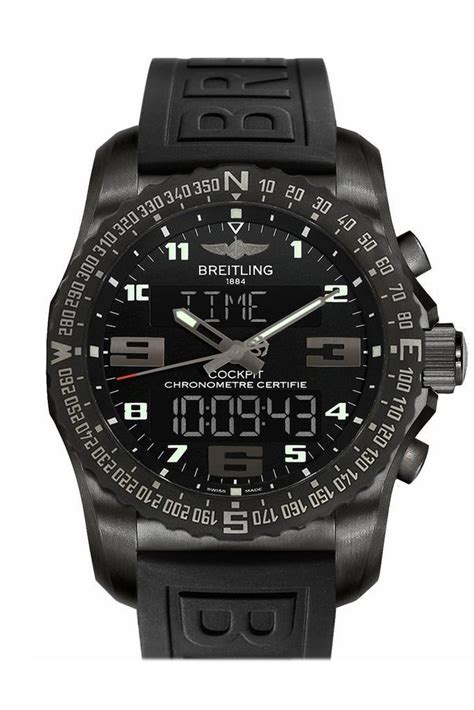 titanium breitling mens watches